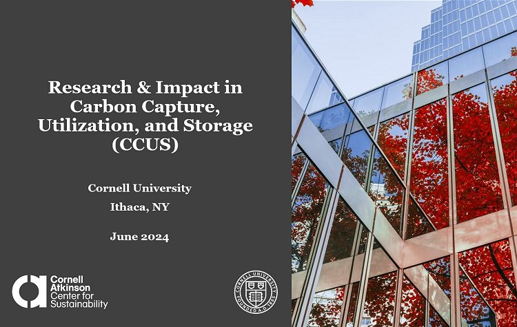 Title slide - Research & Impact in Carbon Capture, Utilization, & Storage